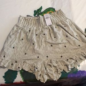 Cute shorts with star detail.